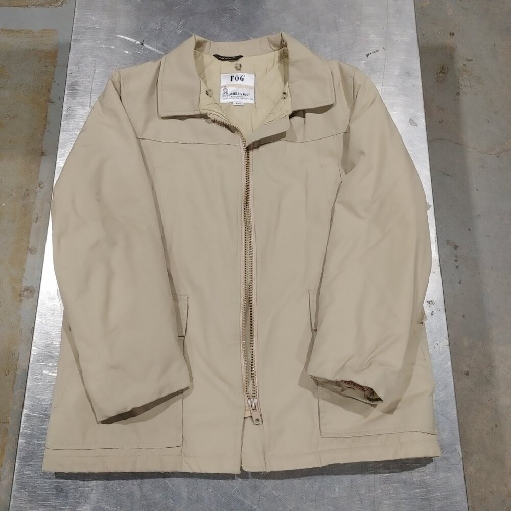 Good Condition London Fog Tan Women's Jacket Size 44R